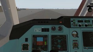 X Plane 11 Tu 204 300 Взлёт в реальном времени EDDP