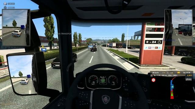 Euro Truck Simulator 2 Report of Забыл права and haymenalous 13.01.2023 22:40