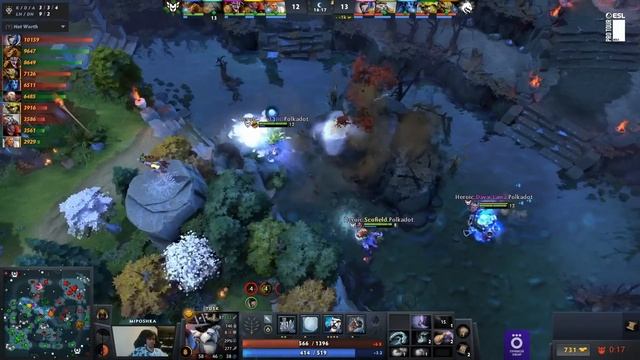 Team Spirit vs Heroic - Лучшие моменты - DreamLeague Season 24 - Group B