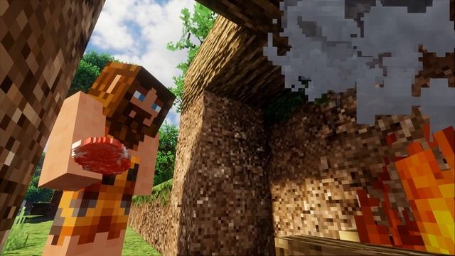 История нашей цивилизации в Майнкрафт - Каменный Век смотреть онлайн