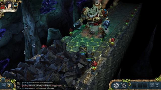 Прохождение Kings Bounty: Перекрестки миров. 100 урона магией. Бурильщик