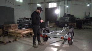 Прицеп Койра для лодок ПВХ-идеален во всем !