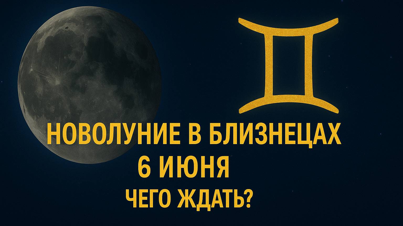 🔮 Новолуние в Близнецах 6 июня 2025 года: чего ожидать и как использовать энергию этого дня?