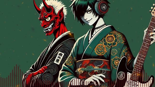 Japanese Heavy Metal Shamisen｜ For the Fire You Keep Inside【作業用BGM】 смотреть онлайн