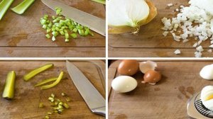 Cалат из картофеля