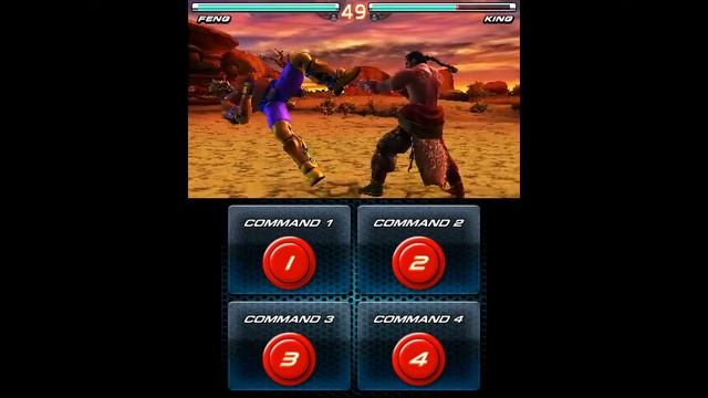 Прохождение Tekken 3d Primal Edition за Фена