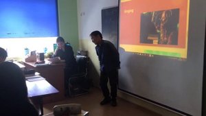 Оконешникова Аэлита Васильевна, урок английского языка в 5 б классе.
