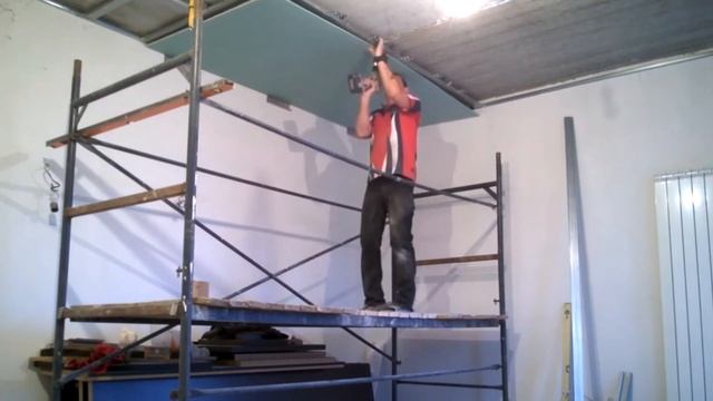 🔴 Как смонтировать потолок одному из гипсокартона. смотреть онлайн