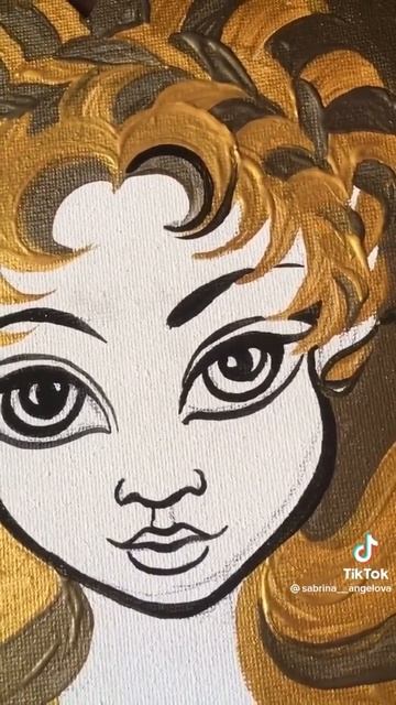 Золотая муза #яхудожник #вдохновение #моетворчество ? смотреть онлайн