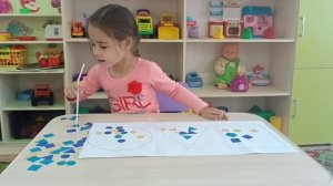 Игра на развитие речевого дыхания, силы дыхания, закрепления цветов и форм