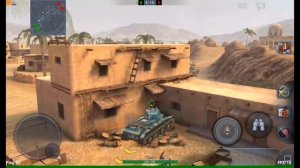 Wot blitz . Пасхалка на карте Горящие Пески