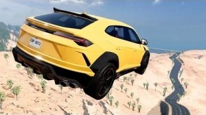 Эпические прыжки на скоростном автомобиле #330 – BeamNG Drive