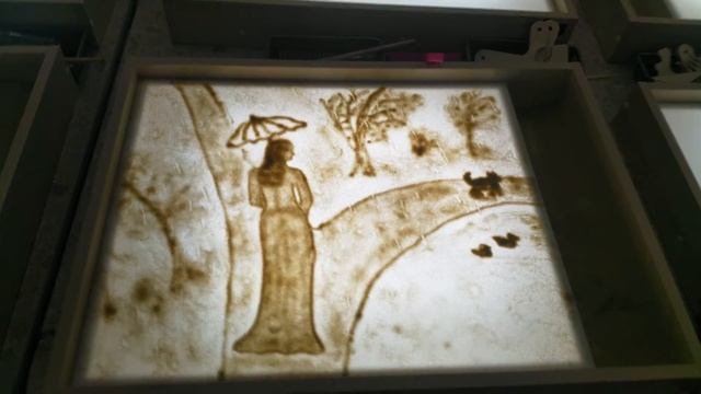 Рисование песком смотреть онлайн