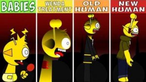 Incredibox Sprunki ｜ Wenda Treatment VS Babies VS Old Human VS New Human