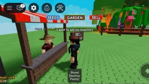 у кого лучше сад в вырасти сад Роблокс EGOR!!! Русский