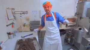 Блиппи (Blippi) - Блиппи на шоколадной фабрике   Блиппи на Русском   Изучай этот Мир вместе с Блиппи