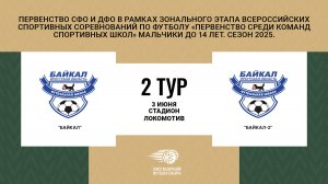 Байкал -  Байкал-2. Первенство СФО и ДФО. Мальчики до 14 лет. Сезон 2025.