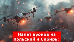Налёт дронов на Кольский и Сибирь: БПЛА вылетели из фуры. Что было дальше?