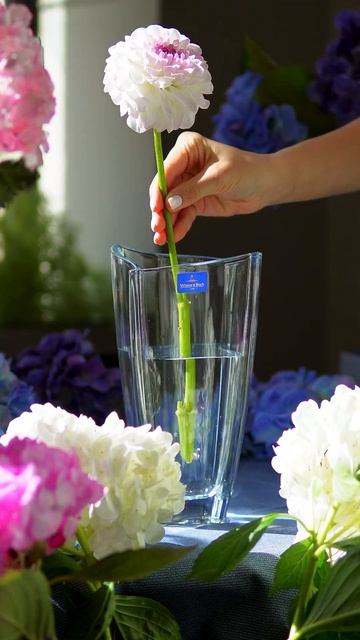 Украсьте дом свежими цветами🌿 #ваза смотреть онлайн