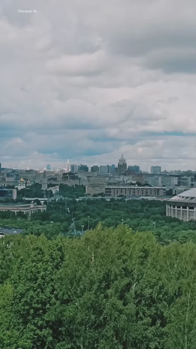 Путешествие в Москву. 17 часть. Воробьёвы горы.mp4