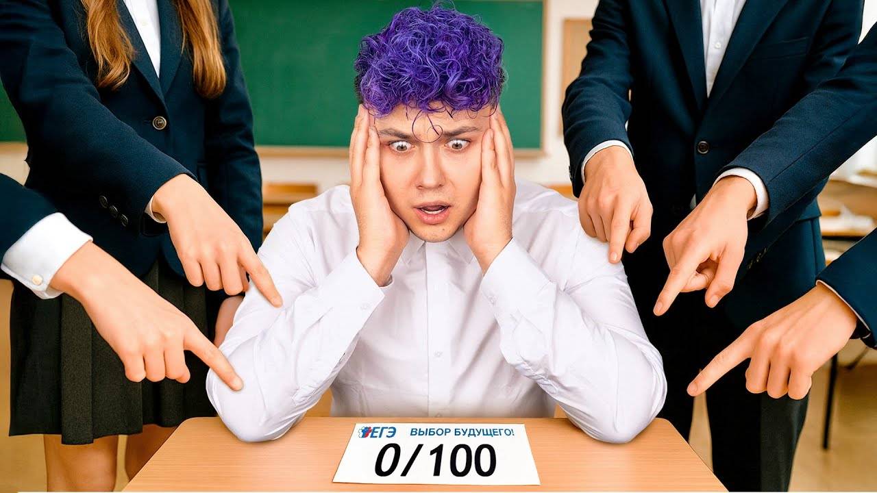 МИЛС КЕЛ СДАЛ ЭКЗАМЕН НА 0 ИЗ 100 ШКОЛЬНЫЕ ИСТОРИИ МОИХ ПОДПИСЧИКОВ