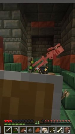 Пытаемся убегать от монстров в новом данже часть 2 в майнкрафт MineCreeper