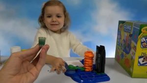 Мисс Кэйти и Мистер Макс (Miss Katy) Katy and dad make toys out of gel