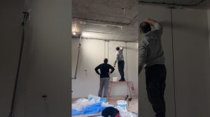 Нанесение декоративной краски замша . Мастер - класс . 1