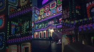 Light Show at the Building. Sydney VIVID 30.05.2025 Music 🎵 @andrejvolanickij #lightshow #vividsyd