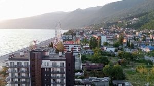 Гагра 2025. Вид из номера Гранд Отель Абхазия.