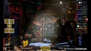 играю в FNAF 7 ultimate custom night но когда на меня нападает како?