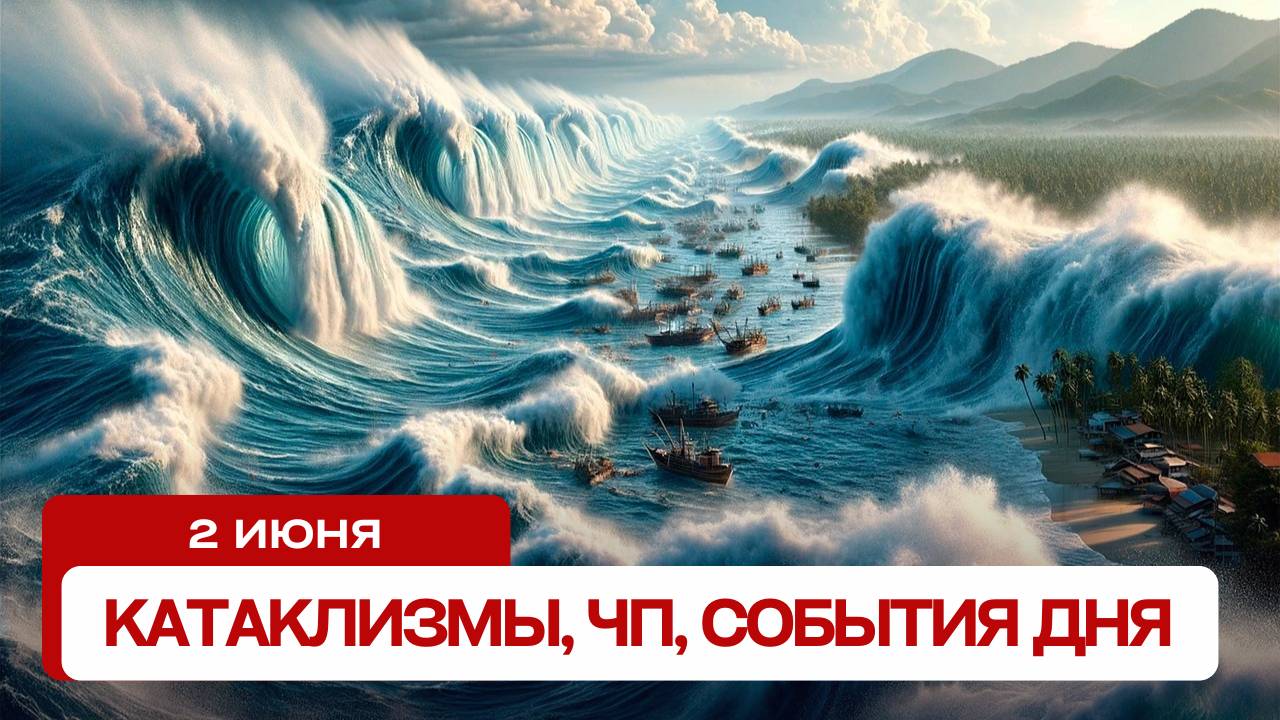 Катаклизмы за день 02.06.2025. Новости, ЧП, события дня