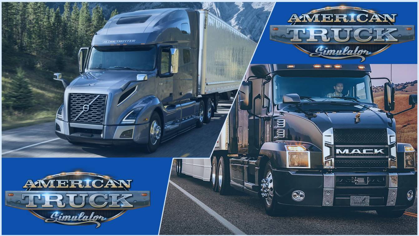 Стрим Девяностик  по  American Truck Simulator.