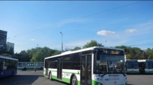 Поездка на автобусе ЛиАЗ-5292.22-77 №10617 (041062) Маршрут № 617 Москва