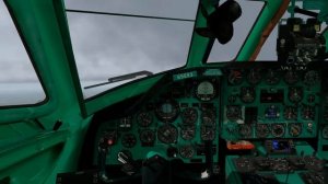 X-plane 11 | Ту-134 | Взлет из Домодедово