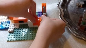 Сборка Майнкрафт набора Лисья хижина🦊