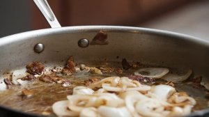 Карбонара с беконом