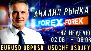 Анализ рынка #FOREX на 02.06- 08.06/2025   в мастерской трейдера AVZtradeInvest (Александр Зонов)