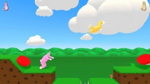 Super Bunny Man играем в командный режим с прекрасной незнакомкой!!! ч.1 BunnyFUNNY