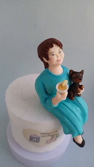 Бабушка из мастики (сахарная паста) смотреть онлайн