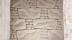 Делаю имитацию камня. Декоративный камень из цемента ?