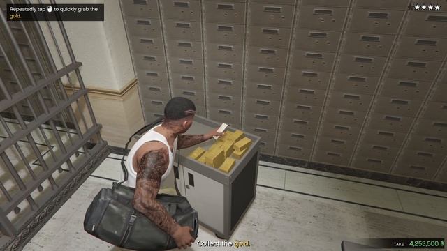 ограбил центральный банк в GTA 5 смотреть онлайн