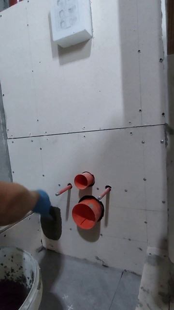 Укладка керамогранита на инсталляцию. смотреть онлайн