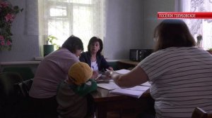 ТК"Родной".Представители филиала Республиканского центра соцзащиты населения провели выездной прием