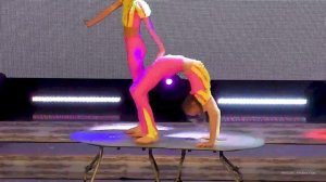 Ника Красникова и Анастасия Кочерова - Две подружки (цирк _Непоседы_ )