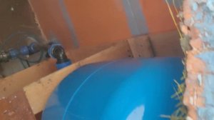 построил баню из Пеноплекса 100мм 6*8