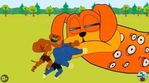 КЭТНЭП и ДОГДЕЙ ПОЖИРАТЕЛИ VS ПОЕЗД ПОЖИРАТЕЛЬ! ПОППИ П