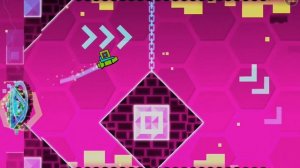 Как пройти уровень HEXAGON FORCE в geometry dash!#geometrydash#hexagon#trending#р