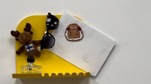 Ключница Metal желтая