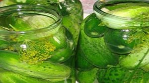 Консервированные огурцы без уксуса
